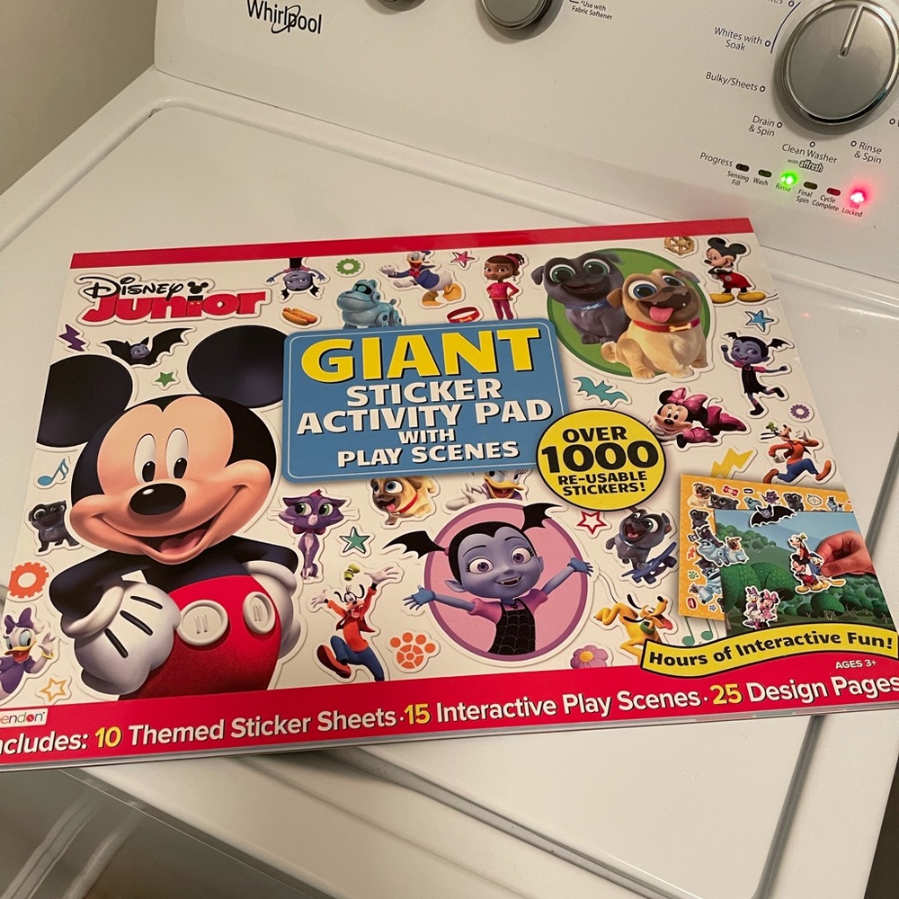 GIANT STICKER ACTIVITY PAD WITH PLAY SCENES